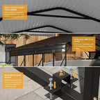 20' x 30' x 8.5' Heavy Duty Metal Carport - Image 4