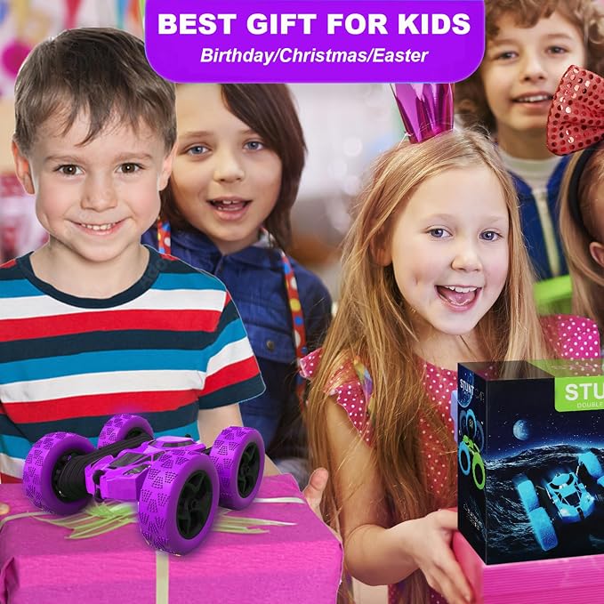 Remote Control Car for Girls, Stunt Rc Car, Princess Toys for Girl 6 7 8 9 - Image 7