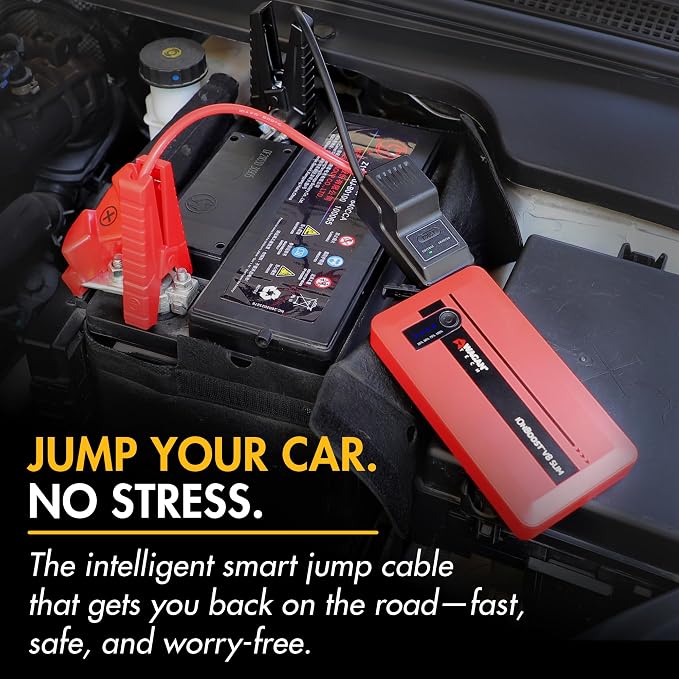 Wagan EL7601 iOnBoost V8 Slim Jump Starter 1200A Peak 12V Portable Lithium Car - Image 2