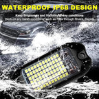 Nicoko 8 Pods 6000K pure White Rock lights Aluminum 9-30V Underglow Lights IP68 - Image 6