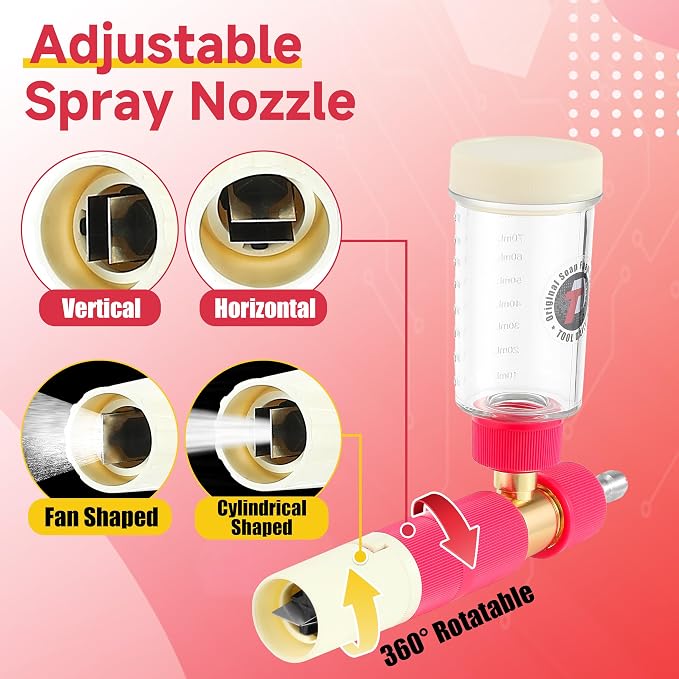 Tool Daily Foam Cannon for Pressure Washer, Original Soap Cannon for Car Washing - Image 4