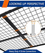 3 x 8FT Overhead Garage Storage Rack, Adjustable Ceiling Storage Racks - Image 8