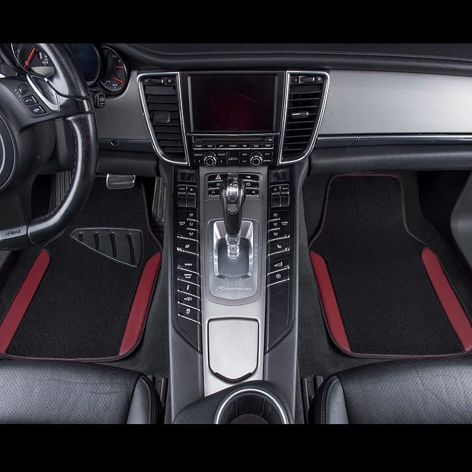 CAR PASS Waterproof Universal Fit Car Floor Mats, Car Mats Fit - Image 3