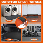 36" x 59" Heavy Duty Oil Spill Mat, Upgraded Garage Floor Mat - Image 7