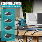 Power Inverter for Makita 18V Battery: Ecarke Portable Power Supply Inverter - Image 7
