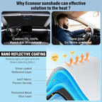 EcoNour Windshield Sun Shade Compatible - Image 3