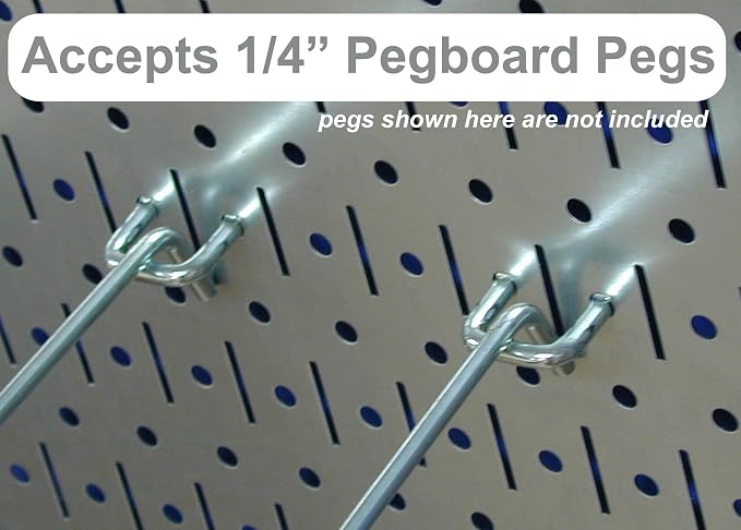 Wall Control 30-WRK-400GB Standard Workbench Metal Pegboard Tool Organizer - Image 4