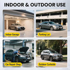 2 Pack Parking Mats for Garage Floors, 21.6" x 11" x 1.9" Heavy Duty Garage Car - Image 7