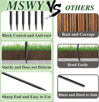 Rebar Stakes 16 Inch 20 Pack Heavy Duty Ground Anchors - Image 3