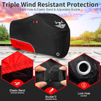 Motorcycle Cover Waterproof Outdoor Storage - Image 5