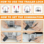 Funmit Trailer Lock Universal Hitch Lock - Image 5