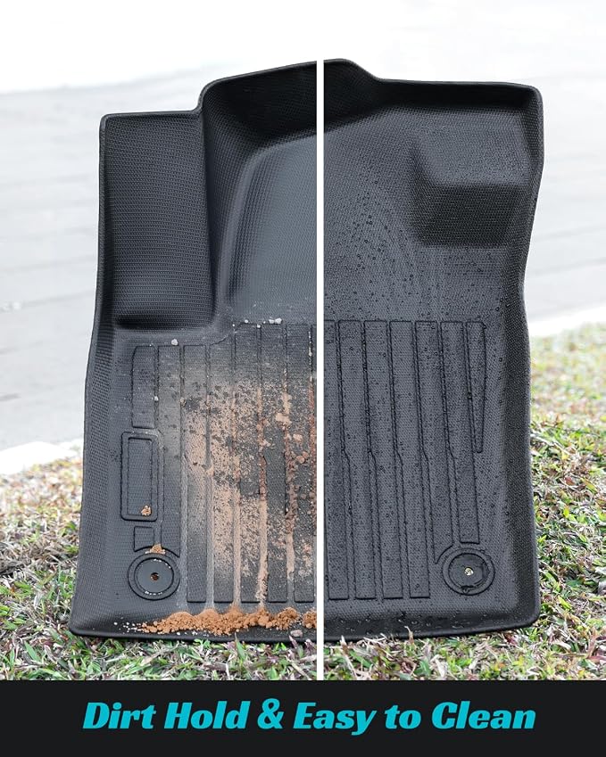 Floor Mats for Volkswagen VW Atlas 2018-2025 7 Seats, All Weather Car Mats Full - Image 7