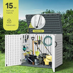 YITAHOME Outdoor Resin Storage Sheds - Image 3