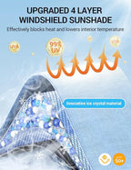 Proadsy Windshield Sun Shade Umbrella - Image 5