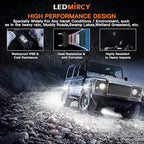 R3 White LED Rock Lights Kit 12PCS - Image 3