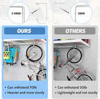 6-Pack Heavy Duty Flat Hook Accessory - Image 3
