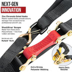 Ratchet Strap, 500 LB WLL / 1, 500 LB Break Strength - Image 3