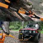 Genuine 33, 000lb Xtreme Heavy Duty Recovery Tow Strap | 20ft x 4in Vehicle Tow - Image 6