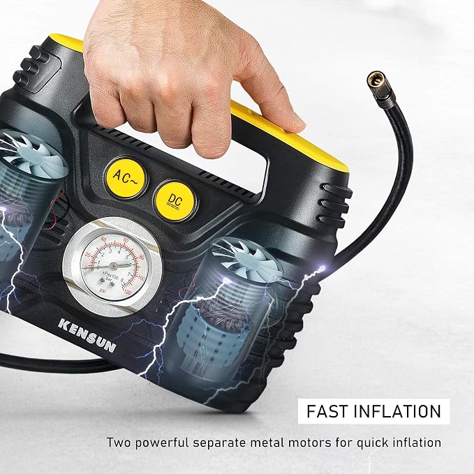 Kensun Portable Air Compressor Pump - Image 2
