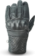 Leather Motorcycle Gloves with Adjustable Fitting Bike Riding Gloves by NeoJeans