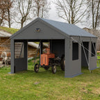 12x20 Carport, Heavy Duty Carport Canopy Garage - Image 8
