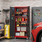 71" H×32" W×16" D Garage Storage Cabinet - Image 2
