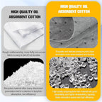 30PC Oil Absorbent Pads | 13"X10" Meltblown Polypropylene Mats, Hand-Tear Lines - Image 6