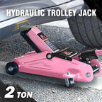 DNA MOTORING Low Profile Hydraulic Trolley Service/Floor Jack, 2 Ton Capacity - Image 2