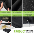 Outdoor Storage Shed Floor Mat, 8.2*8.2FT Waterproof Washable Garden Flooring - Image 4