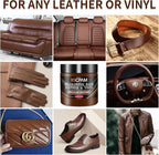 Medium Brown Leather Recoloring Balm - Image 2