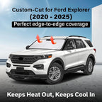 Econour Windshield Sun Shade for 2020-2025 Ford Explorer SUV Accessories - Image 2