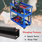 MUTUACTOR Power Tool Organizer, Heavy Duty Drill Driver Angle Grinder Holder - Image 3