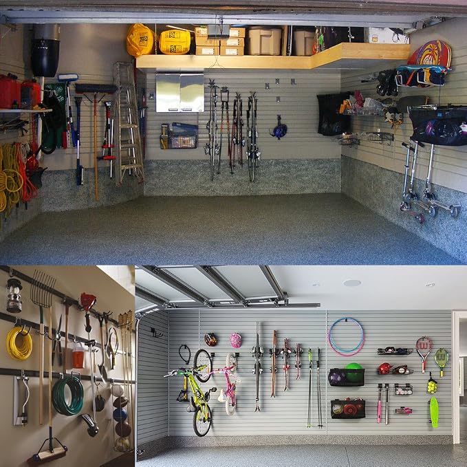 Heavy Duty Utility Garage Storage Hooks, Universal Wall Mount J Organizer - Image 4