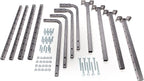 80844-10 34 in. x 26 in. Adjustable Garage Ceiling Mount Storage Rack Kit - Image 4