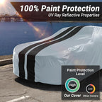 iCarCover Custom Car Cover for Chevy El Camino Waterproof All Weather Rain Snow - Image 3