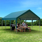 12x20ft Heavy Duty Carport Outdoor Car Canopy UV Resistant Waterproof Party - Image 5