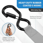HandT USA Based Retractable Ratchet Straps 1in x 6ft - Image 3