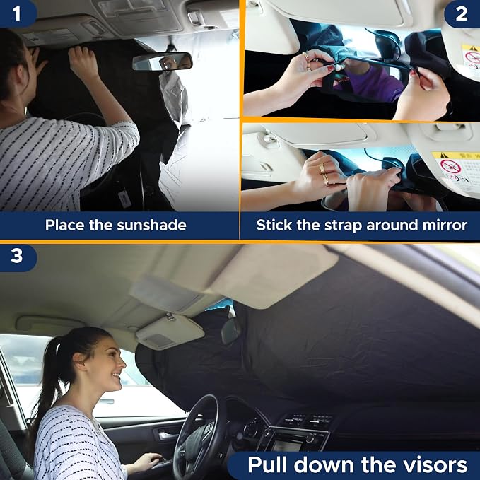 EcoNour Windshield Sun Shade - Image 10