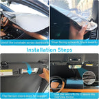 Car Windshield Sun Shade Sunshade Compatible - Image 7