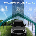 12x20ft Heavy Duty Carport Outdoor Car Canopy UV Resistant Waterproof Party - Image 4