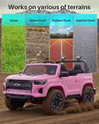 Joywhale 24V Ride on Truck 4WD Kids Electric Vehicle Licensed Chevorlet Ride on - Image 7