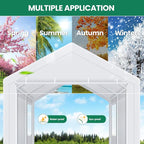 COBIZI Carport Canopy 12x20 Heavy Duty Portable Garage - Image 3