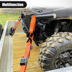 Nilight Motorcycle Tie Down Straps 1.5”×8’ Heavy Duty Cambuckle - Image 8