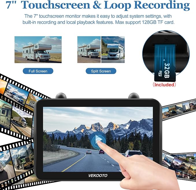 2 Magnetic Solar Wireless Backup Camera - Image 4