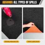 Heavy Duty Oil Spill Mat, Garage Floor Mat - Image 6