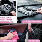 Viewsun Windshield Cleaner Tool, Detailing Kit Cleaner, Detailing Brush - Image 6