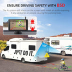 eRapta Magnetic Solar Wireless Backup Camera: HD1080P 5” Touchscreen Portable - Image 4