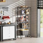 SINGAYE 5 Garage Heavy Duty Shelving Unit Kitchen Pantry Close Home Organizers - Image 6
