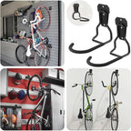 6 Pack Heavy Duty Bike Wall Mount Hooks - Image 5
