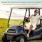 10L0L Golf Cart Windshield for Club Car Precedent 2004-Up, 2017-Up Onward - Image 8